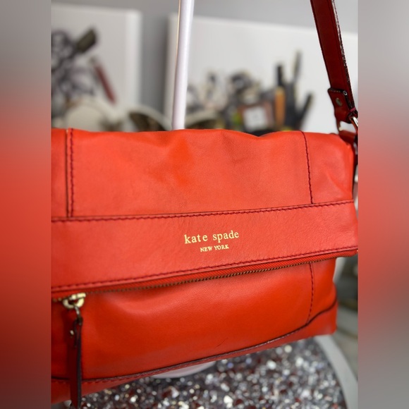 Kate Spade Fremont Place Julian Foldover Crossbody EUC - Picture 3 of 17